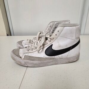 Nike Blazer Mid 77 White Black High Top Sneakers 7Y CZ1088-101